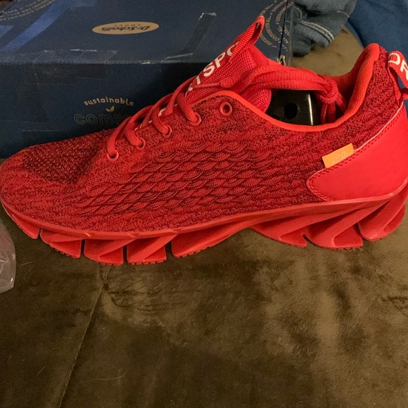 Other - Men’s Trendy Solid Woven Knit Breathable Type Sneakers